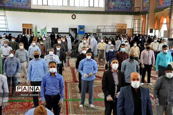 نمازجمعه سال 1399 با حضور نماینده مردم بیرجند ، خوسف و درمیان درمجلس شورای اسلامی