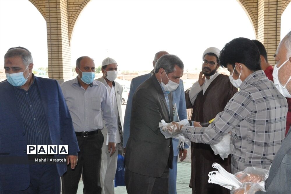 نمازجمعه سال 1399 با حضور نماینده مردم بیرجند ، خوسف و درمیان درمجلس شورای اسلامی