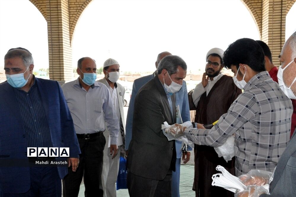 نمازجمعه سال 1399 با حضور نماینده مردم بیرجند ، خوسف و درمیان درمجلس شورای اسلامی
