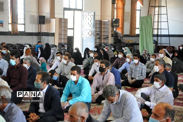 نمازجمعه سال 1399 با حضور نماینده مردم بیرجند ، خوسف و درمیان درمجلس شورای اسلامی