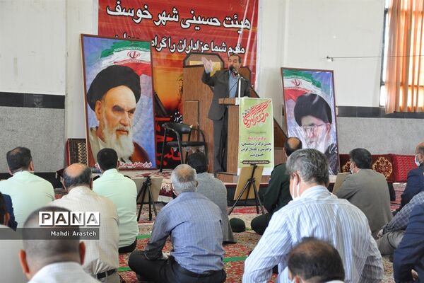 نمازجمعه سال 1399 با حضور نماینده مردم بیرجند ، خوسف و درمیان درمجلس شورای اسلامی