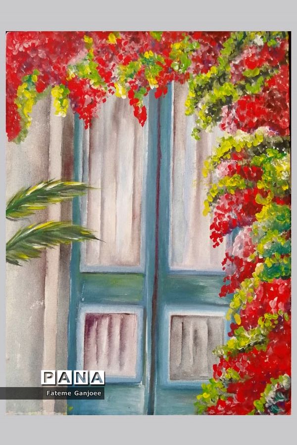 نمایشگاه مجازی آثار هنری دانش‌آموزان دبیرستان علوی شیراز