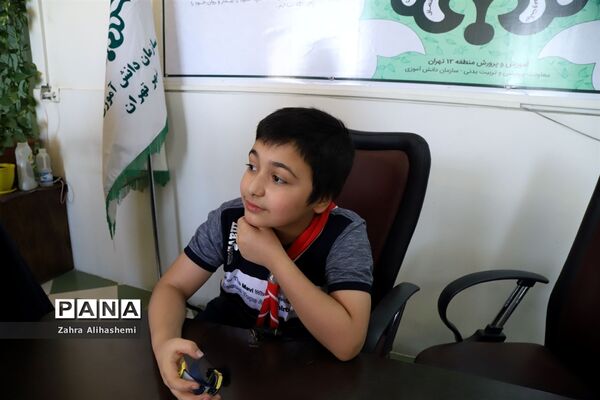 تولید محتوای سازمان دانش‌آموزی در منطقه ۱۳