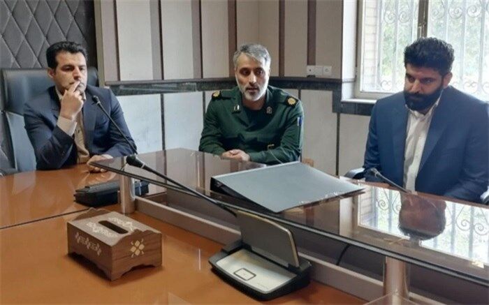 مراسم تودیع ومعارفه فرماندهان حوزه بسیج دانش آموزی ناحیه دو شهر ری