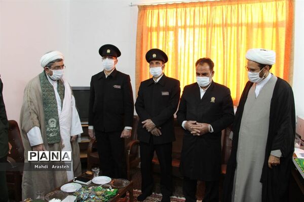 کاروان زیر سایه خورشید در دفتر امام جمعه شهرستان خوسف