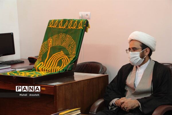 کاروان زیر سایه خورشید در دفتر امام جمعه شهرستان خوسف