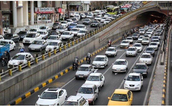 آخرین وضع ترافیک صبحگاهی معابر بزرگراهی تهران