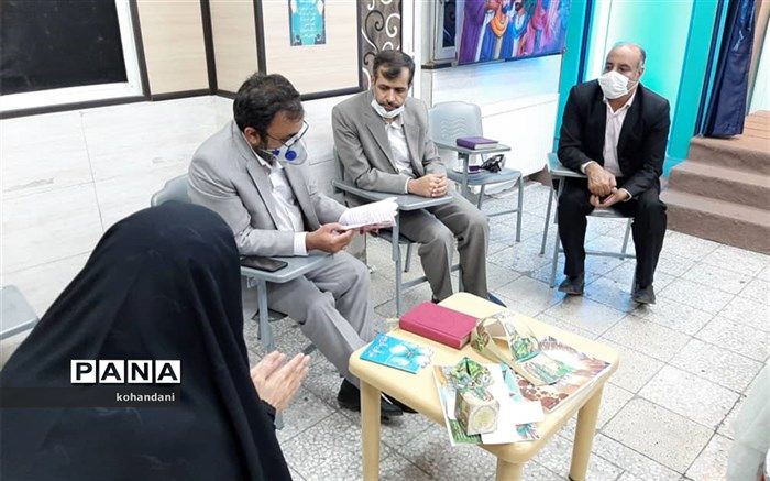 مجتبی ولی پوری از دارالقرآن حضرت زهرا(ع) در منطقه چهار بازدید کرد