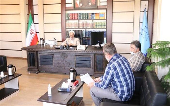 دیدار 62 نفر از مراجعین با رییس کل دادگستری استان زنجان در قالب ملاقات مردمی