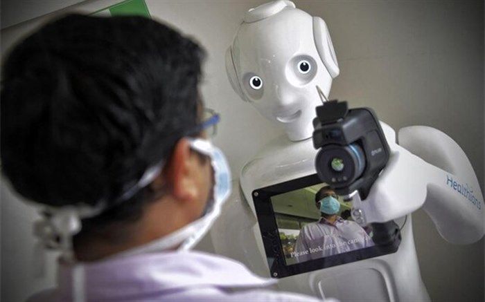 نقش ربات‌ها در بحبوبه شیوع کرونا + تصاویر