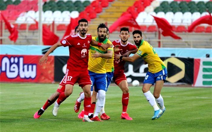 برد ۲ بر صفر تراکتور مقابل صنعت نفت در تبریز