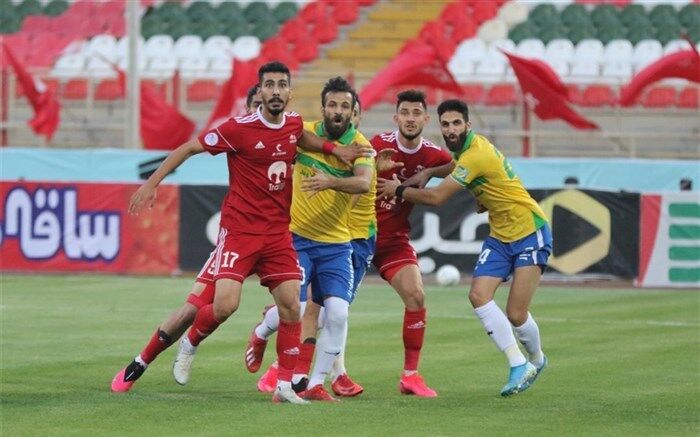 برد ۲ بر صفر تراکتور مقابل صنعت نفت در تبریز