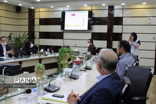جلسه ستاد هماهنگی اجرای سنجش دانش‌آموزان استان بوشهر