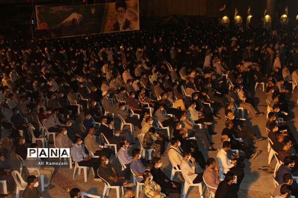 شب وداع با شهیدان مدافع حرم در پارک موزه دفاع مقدس مازندران