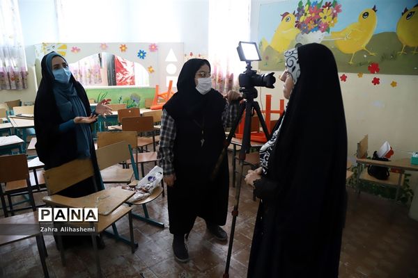 تولید محتوای سازمان دانش‌آموزی شهر تهران در منطقه 12