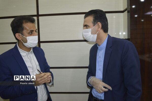 گردهمایی مدیران و روسای آموزش و پرورش استان بوشهر به صورت ویدئو کنفرانس