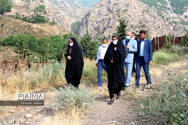 بازدید مدیرکل آموزش و پرورش مازندران از پروژه مجتمع گردشگری دانش‌آموزی ورسک