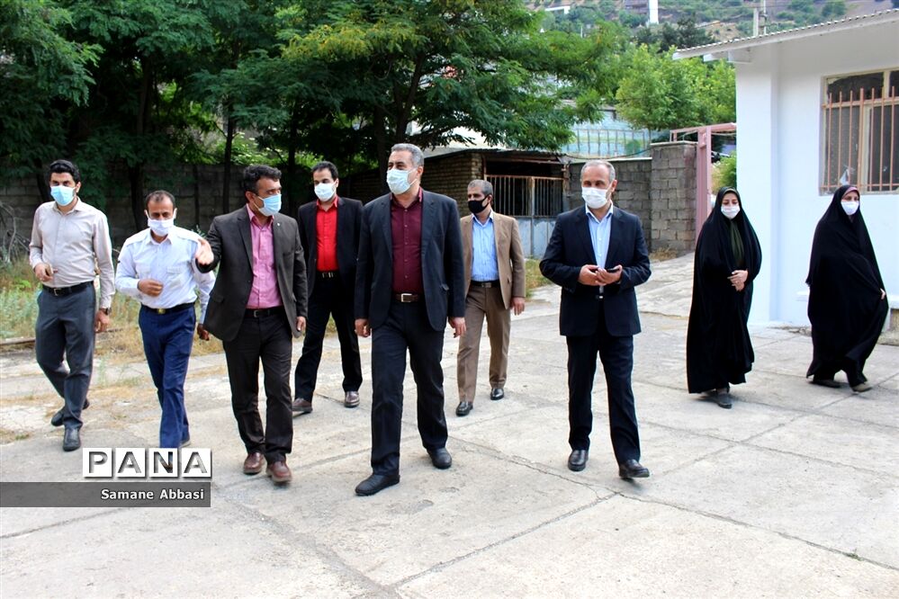 بازدید مدیرکل آموزش و پرورش مازندران از پروژه مجتمع گردشگری دانش‌آموزی ورسک