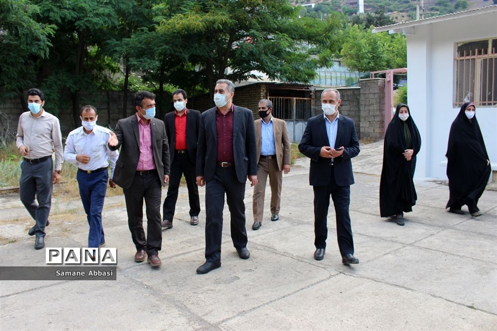 بازدید مدیرکل آموزش و پرورش مازندران از پروژه مجتمع گردشگری دانش‌آموزی ورسک