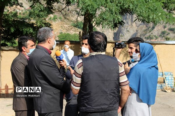 بازدید مدیرکل آموزش و پرورش مازندران از پروژه مجتمع گردشگری دانش‌آموزی ورسک