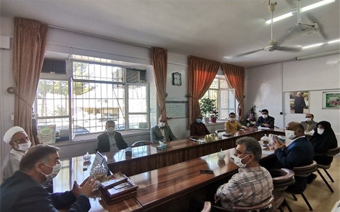 جلسه هماهنگی رزمایش همدلی و کمک مومنانه به همت کانون بسیج فرهنگیان شهرستان زبرخان برگزار شد