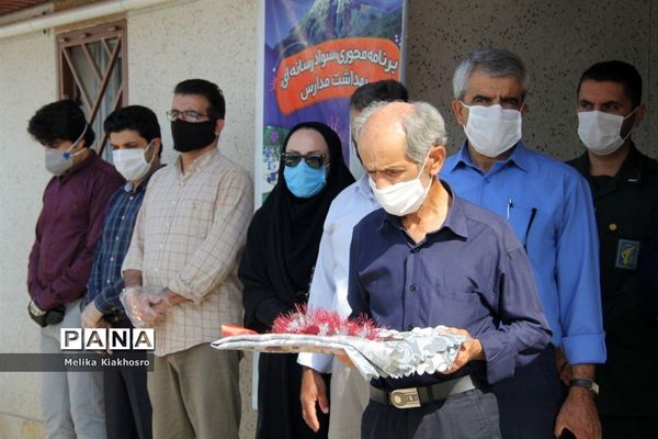 زنگ پروژه مهر سال تحصیلی جدید در دبستان اسفندیاری محمودآباد