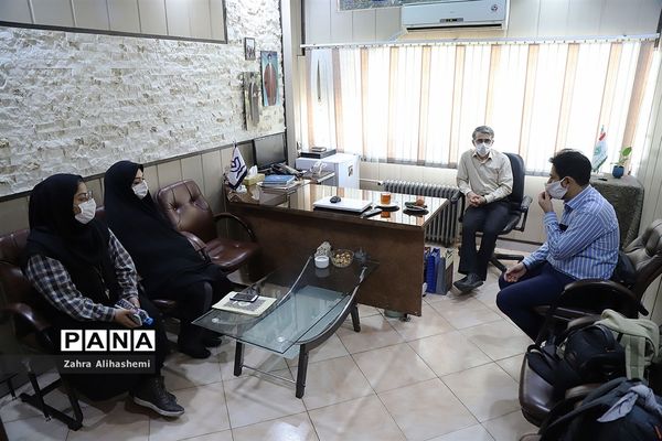 تولید محتوای سازمان دانش آموزی شهر تهران در منطقه 14