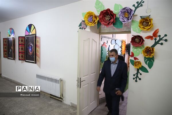 بازدید معاون پرورشی و فرهنگی اداره‌کل از کانون‌ها، دارالقرآن و پروژه‌های عمرانی منطقه میانه