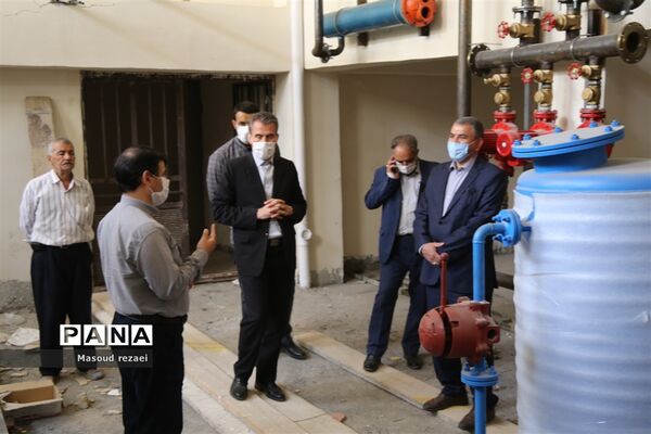 بازدید معاون پرورشی و فرهنگی اداره‌کل از کانون‌ها، دارالقرآن و پروژه‌های عمرانی منطقه میانه