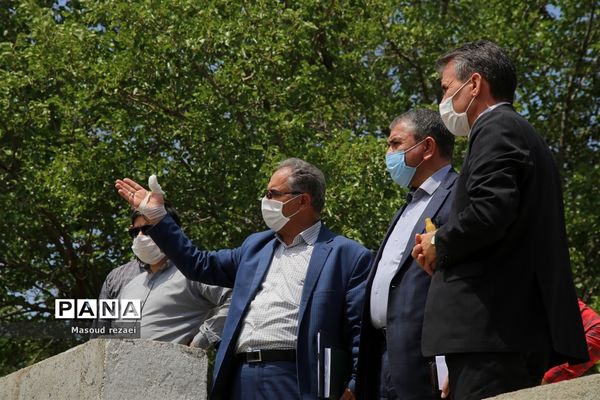 بازدید معاون پرورشی و فرهنگی اداره‌کل از کانون‌ها، دارالقرآن و پروژه‌های عمرانی منطقه میانه