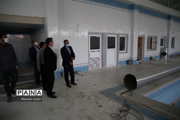 بازدید معاون پرورشی و فرهنگی اداره‌کل از کانون‌ها، دارالقرآن و پروژه‌های عمرانی منطقه میانه