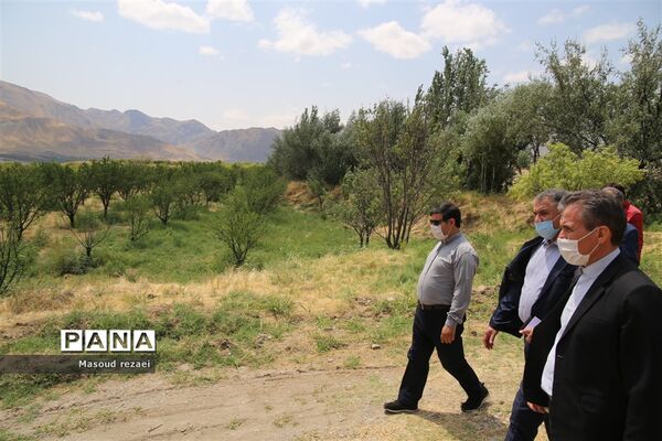 بازدید معاون پرورشی و فرهنگی اداره‌کل از کانون‌ها، دارالقرآن و پروژه‌های عمرانی منطقه میانه