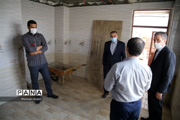 بازدید معاون پرورشی و فرهنگی اداره‌کل از کانون‌ها، دارالقرآن و پروژه‌های عمرانی منطقه میانه