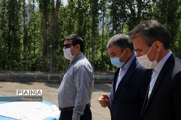 بازدید معاون پرورشی و فرهنگی اداره‌کل از کانون‌ها، دارالقرآن و پروژه‌های عمرانی منطقه میانه