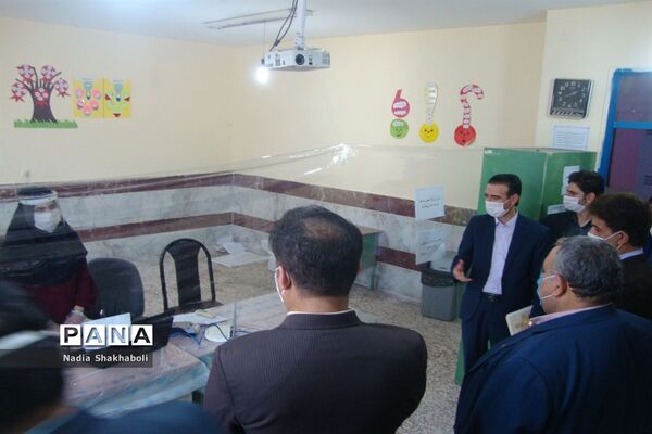افتتاح پایگاه سنجش سلامت جسمانی و آمادگی تحصیلی نو آموزان بدو ورود به دبستان و پیش دبستان شهرستان بوشهر