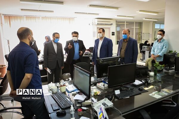 بازدید معاون وزیر و رئیس سازمان نهضت سوادآموزی از خبرگزاری پانا