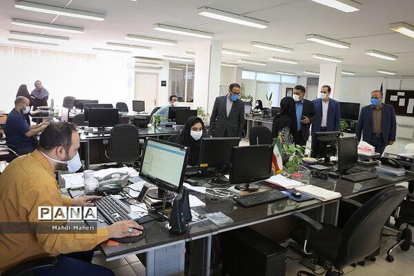 بازدید معاون وزیر و رئیس سازمان نهضت سوادآموزی از خبرگزاری پانا