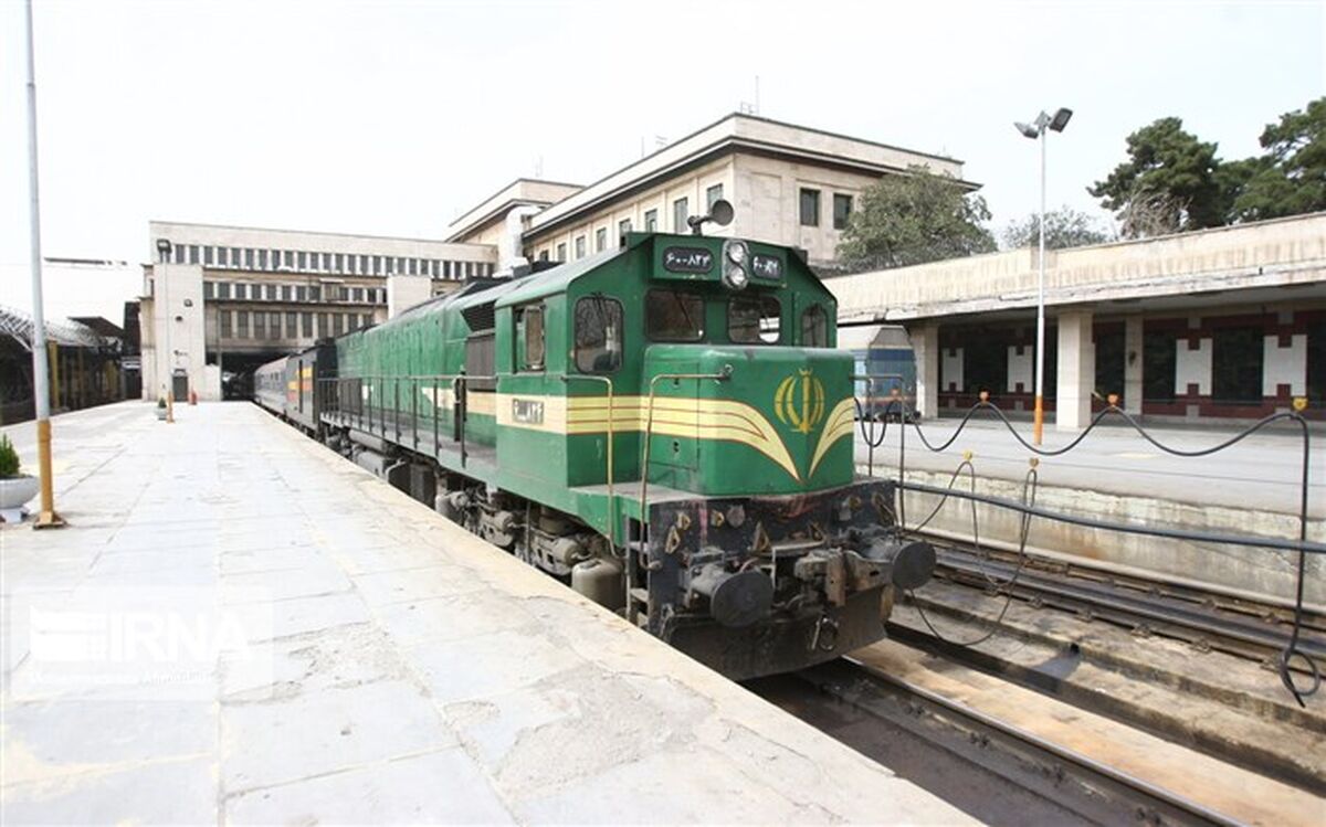 برخورد قطار با عابر پیاده در بهشهر