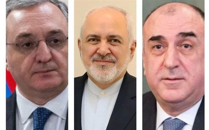 گفتگوی تلفنی  با وزرای خارجه ارمنستان و جمهوری آذربایجان
