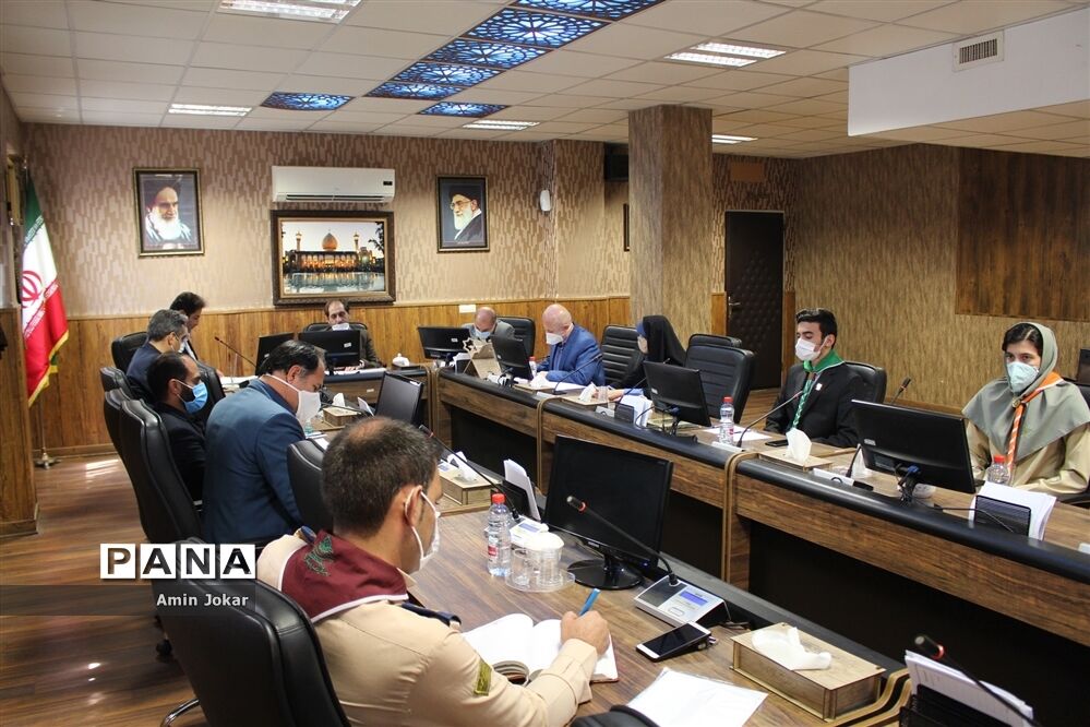 جلسه شورای برنامه‌ریزی سازمان دانش آموزی استان فارس