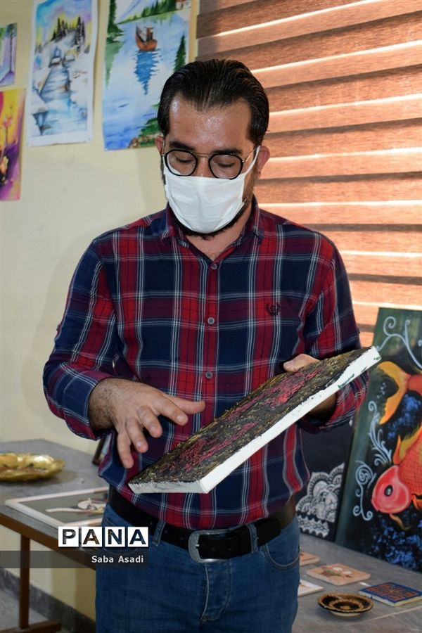 بازدید از نمایشگاه هنر های تجسمی