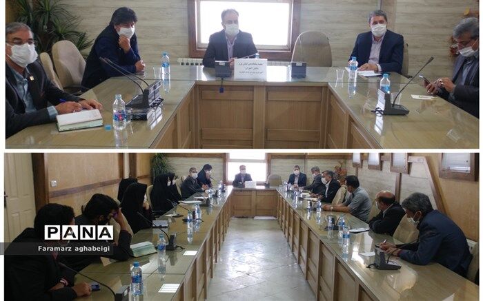 جلسه ساماندهی لباس فرم دانش آموزان تربت حیدریه برگزار شد
