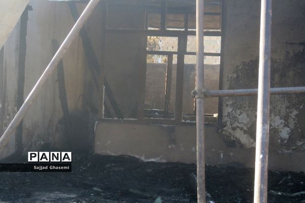 آتش سوزی ۴ خانه در شهرستان بندرگز
