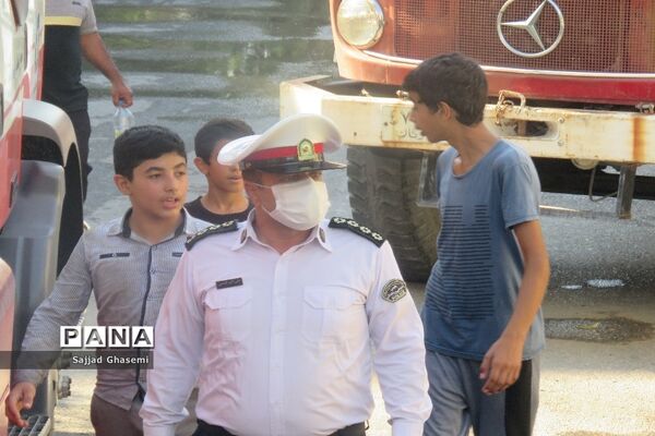 آتش سوزی ۴ خانه در شهرستان بندرگز