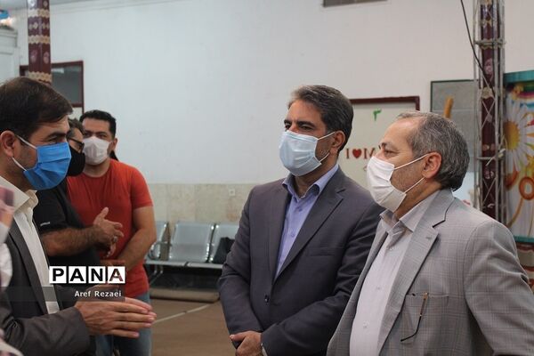 بازدید معاون پرورشی و فرهنگی وزارت آموزش و پرورش از استودیوی تولید محتوای شبکه شاد در ناحیه یک شهرری