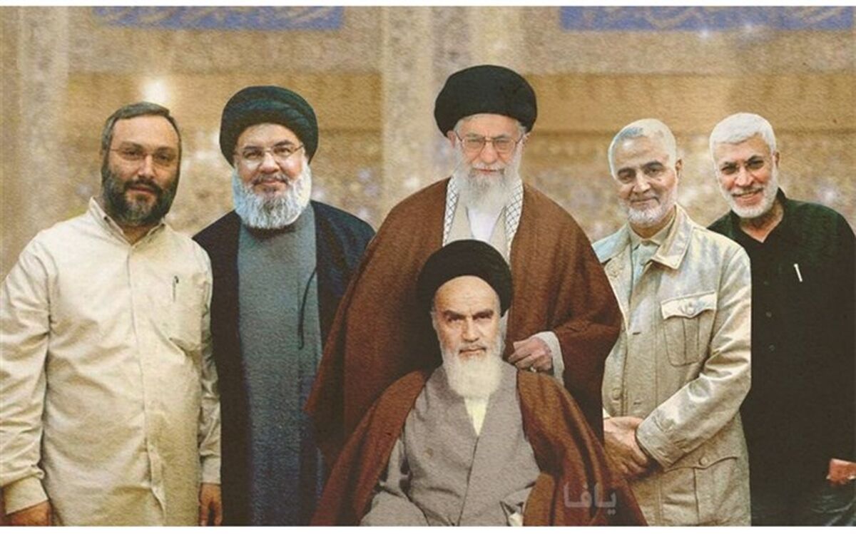 تصویری از رهبران جبهه مقاومت در کنار یکدیگر