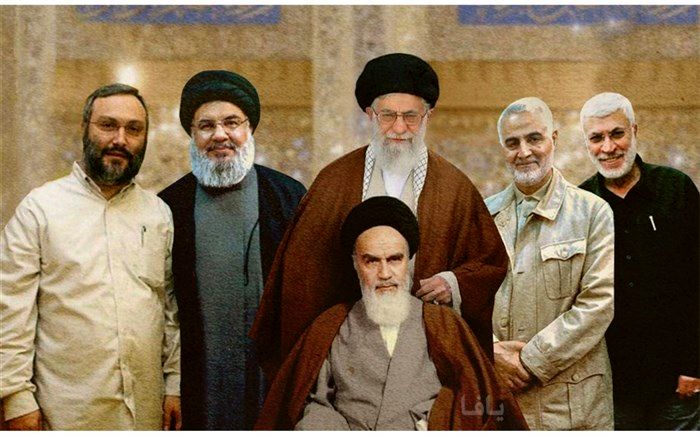 تصویری از رهبران جبهه مقاومت در کنار یکدیگر