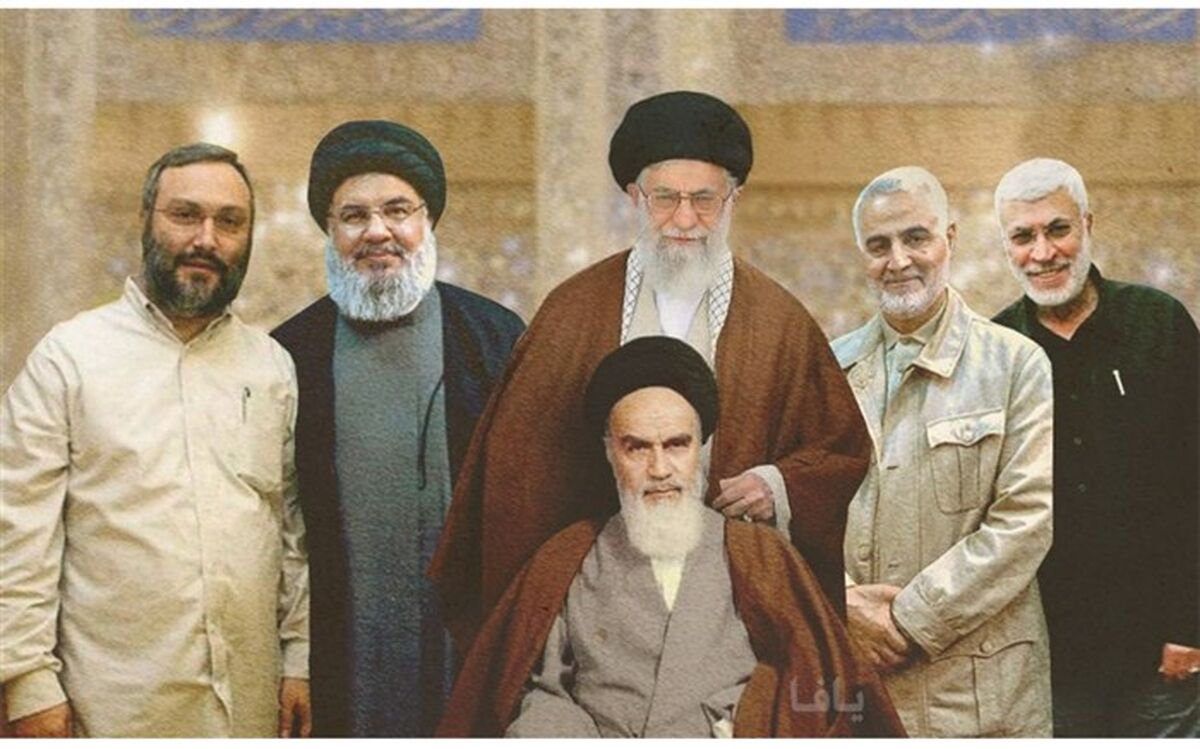 تصویری از رهبران جبهه مقاومت در کنار یکدیگر