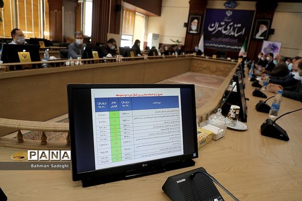 جلسه شورای آموزش و پرورش شهر تهران