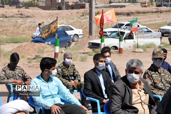 افتتاح ساختمان حوزه مقاوت بسیج شهید چمران شهرستان خوسف